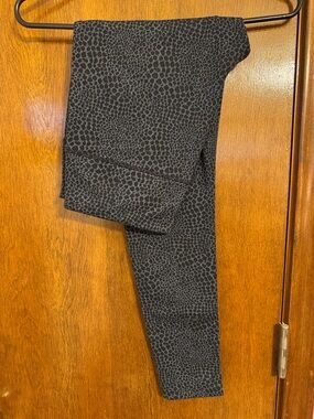 manduka Black Charcoal Textured Leggings